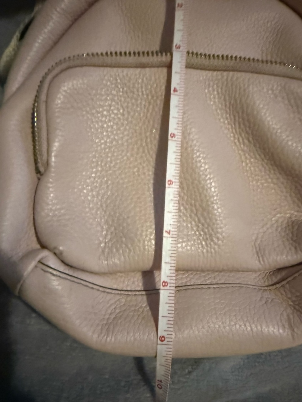 Michael Kors Blush Leather Backpack - Picture 11 of 11